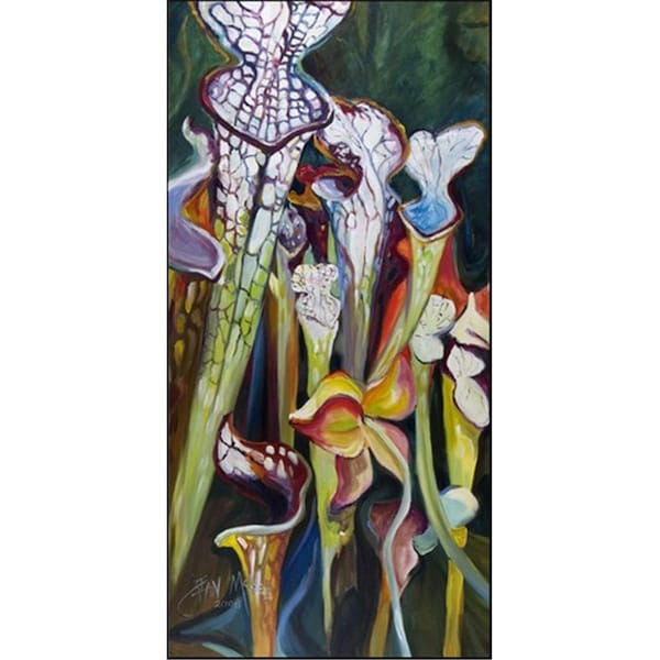 Carolines Treasures Pitcher Plant Indoor and Outdoor Runner Mat- 58 x 28 in. JMK1336VRM5828 - main